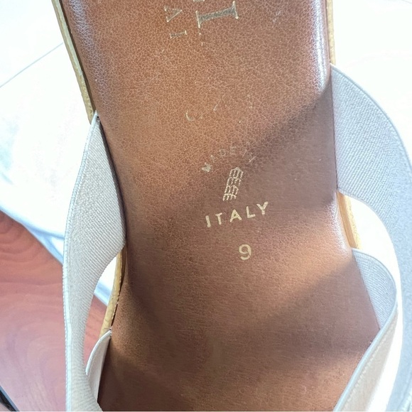 ITALIAN SHOEMAKERS Kalani Women's Elastic Wedge Cross Strap Sandal Size 9 - Picture 8 of 8